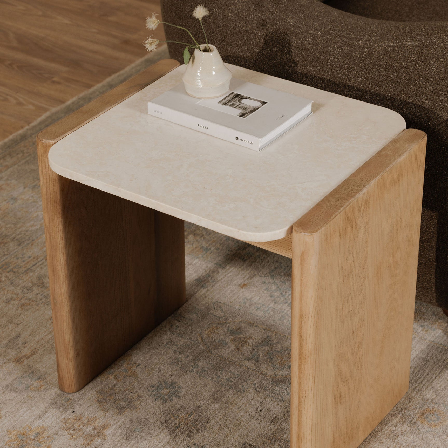 Lane Natural Side Table - Ornate Home