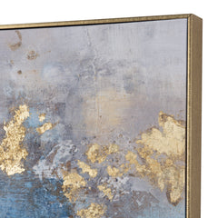 Laney Blue/Gold Canvas - Ornate Home