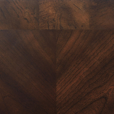 Laney Dark Merlot 2-piece Glass Top Coffee and End Table Set - Ornate Home