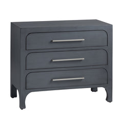 Langford Blue Three-Drawer Chest - Ornate Home