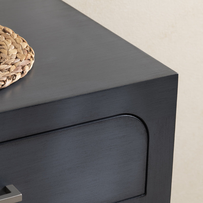 Langford Blue Three-Drawer Chest - Ornate Home