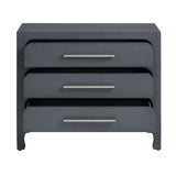 Langford Blue Three-Drawer Chest - Ornate Home