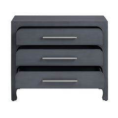 Langford Blue Three-Drawer Chest - Ornate Home