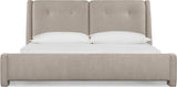 Langford Moondust King Upholstered Bed - Ornate Home