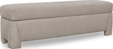 Langford Moondust Upholstered Bench - Ornate Home