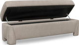 Langford Moondust Upholstered Bench - Ornate Home