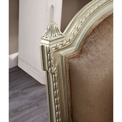 Langleben Brown/Beige/Champagne Loveseat - Ornate Home