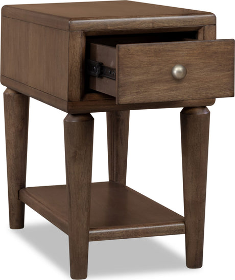 Langley Autumn Forest Chairside Table - Ornate Home