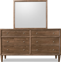 Langley Autumn Forest Dresser Mirror - Ornate Home