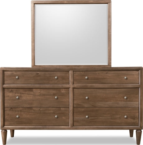 Langley Autumn Forest Dresser Mirror - Ornate Home