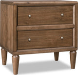 Langley Autumn Forest Two Drawer Nightstand w/CM - Ornate Home