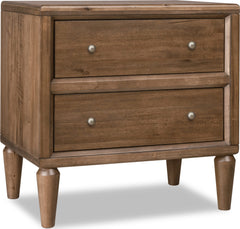 Langley Autumn Forest Two Drawer Nightstand w/CM - Ornate Home