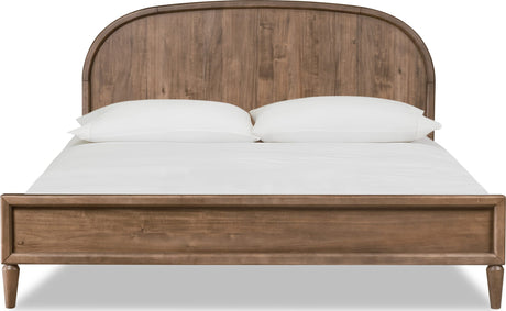 Langley Autumn Forest Wood Queen Bed - Ornate Home