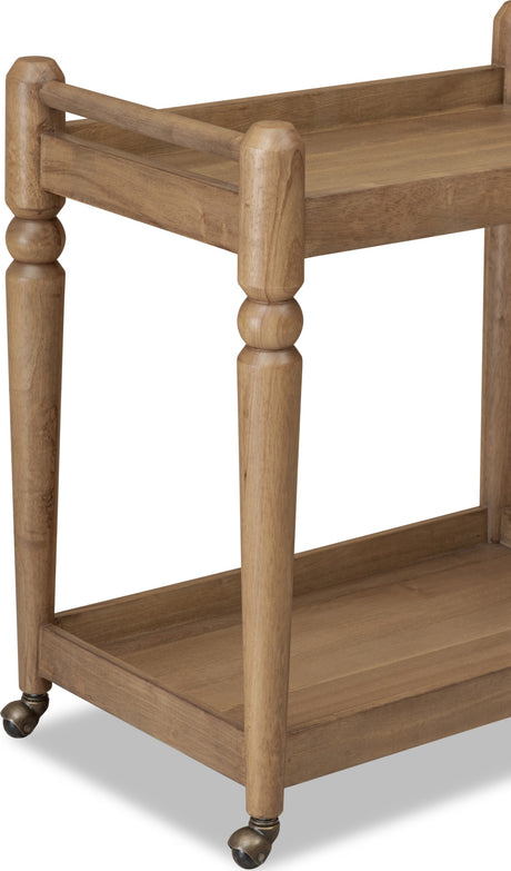 Langley Cabin Glow Bar Cart - Ornate Home