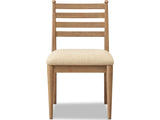 Langley Sourdough/Cabin Glow Ladder Back Chair - Ornate Home
