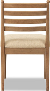 Langley Sourdough/Cabin Glow Ladder Back Chair - Ornate Home