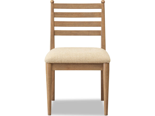 Langley Sourdough/Cabin Glow Ladder Back Chair (Set of 2) - Ornate Home