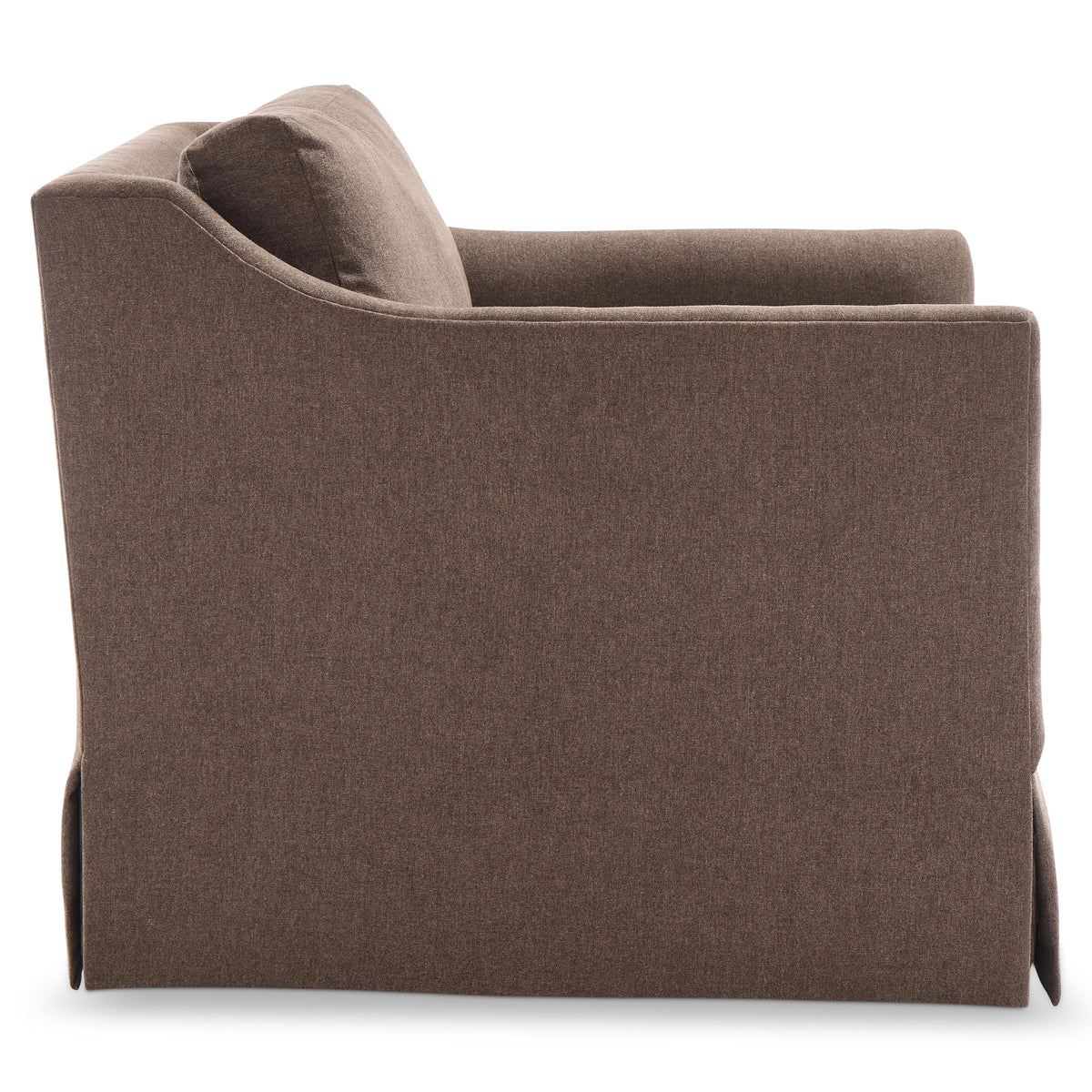 Langley Swivel Chair Without Pillows - Ornate Home