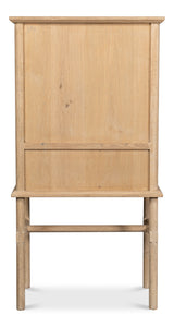Langley Tan Cabinet - Ornate Home