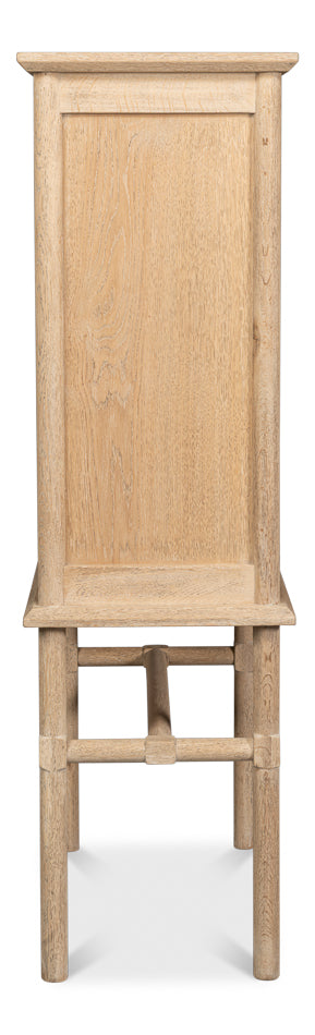 Langley Tan Cabinet - Ornate Home