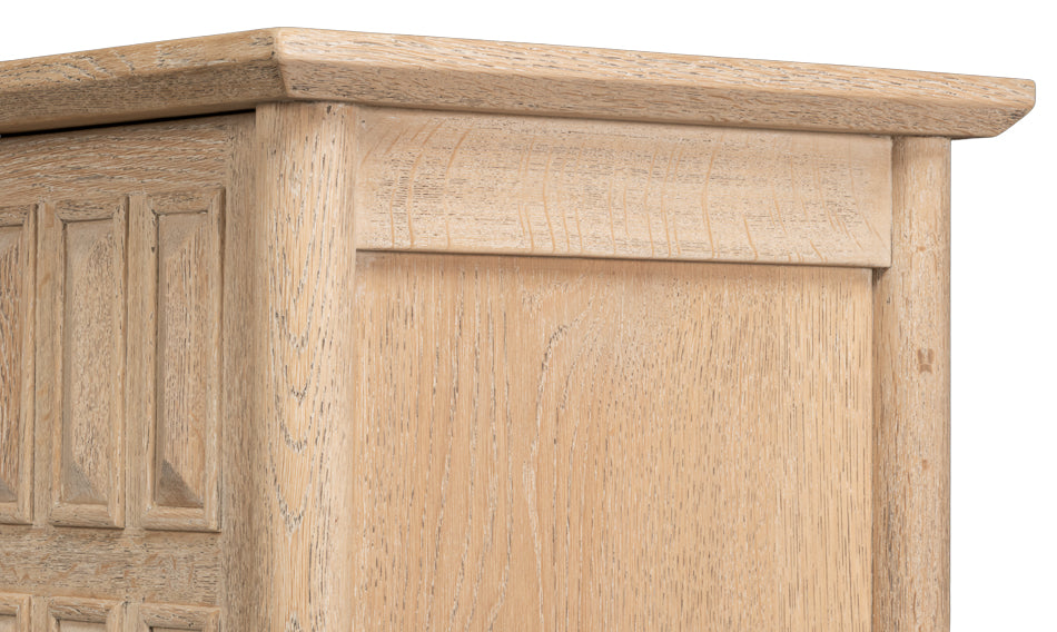 Langley Tan Cabinet - Ornate Home