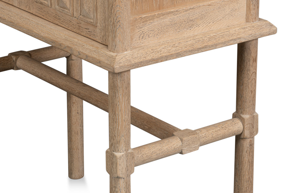 Langley Tan Cabinet - Ornate Home