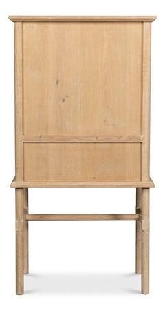 Langley Tan Cabinet - Ornate Home