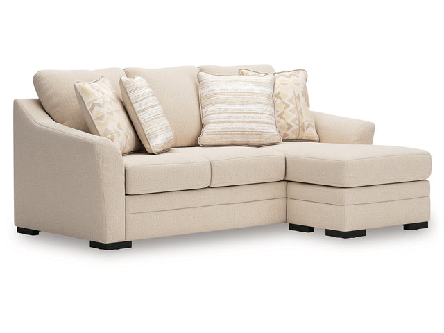 Lango Jute Queen Sofa Chaise Sleeper - Ornate Home