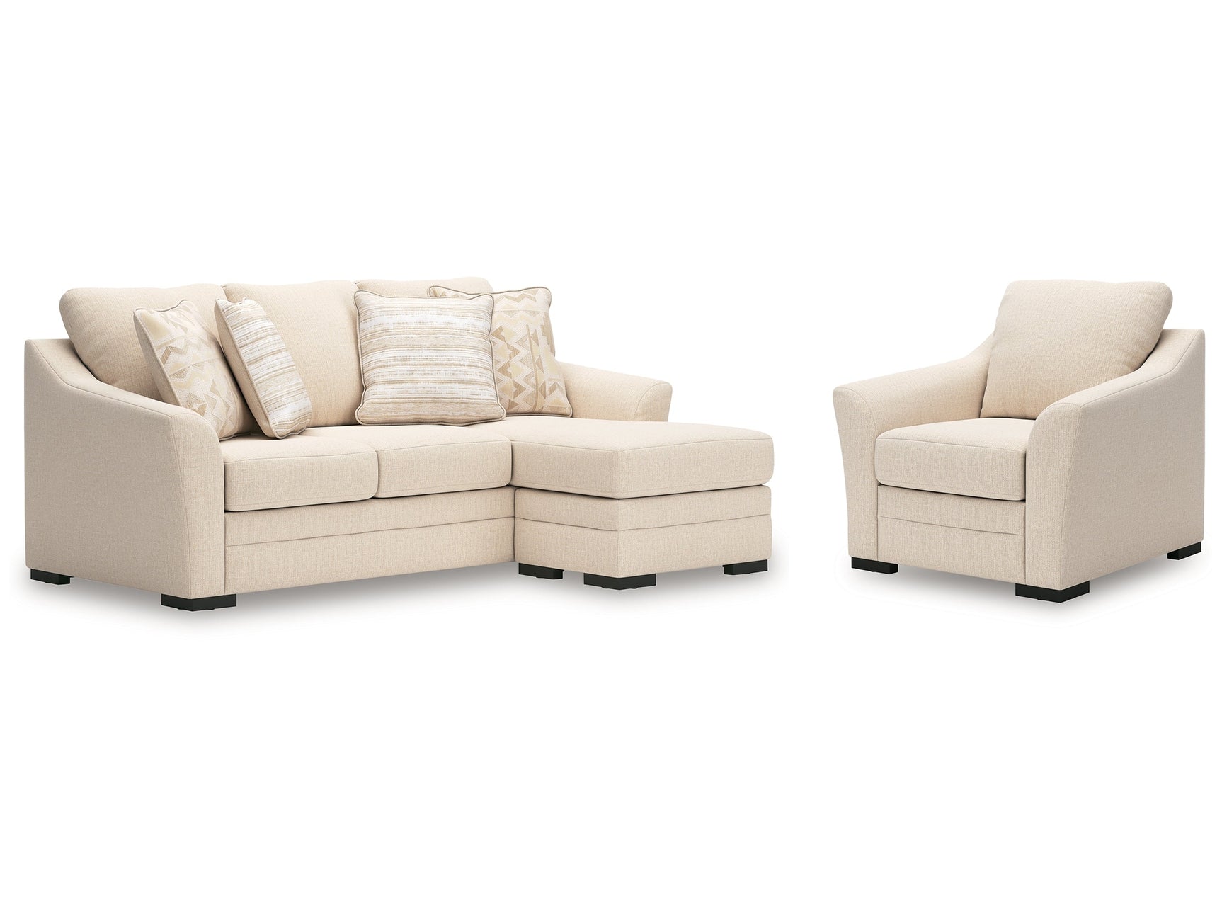 Lango Jute Sofa Chaise and Chair - Ornate Home