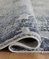 Langrich Blue/Gray/Cream 5'3" x 7'3" Rug - Ornate Home