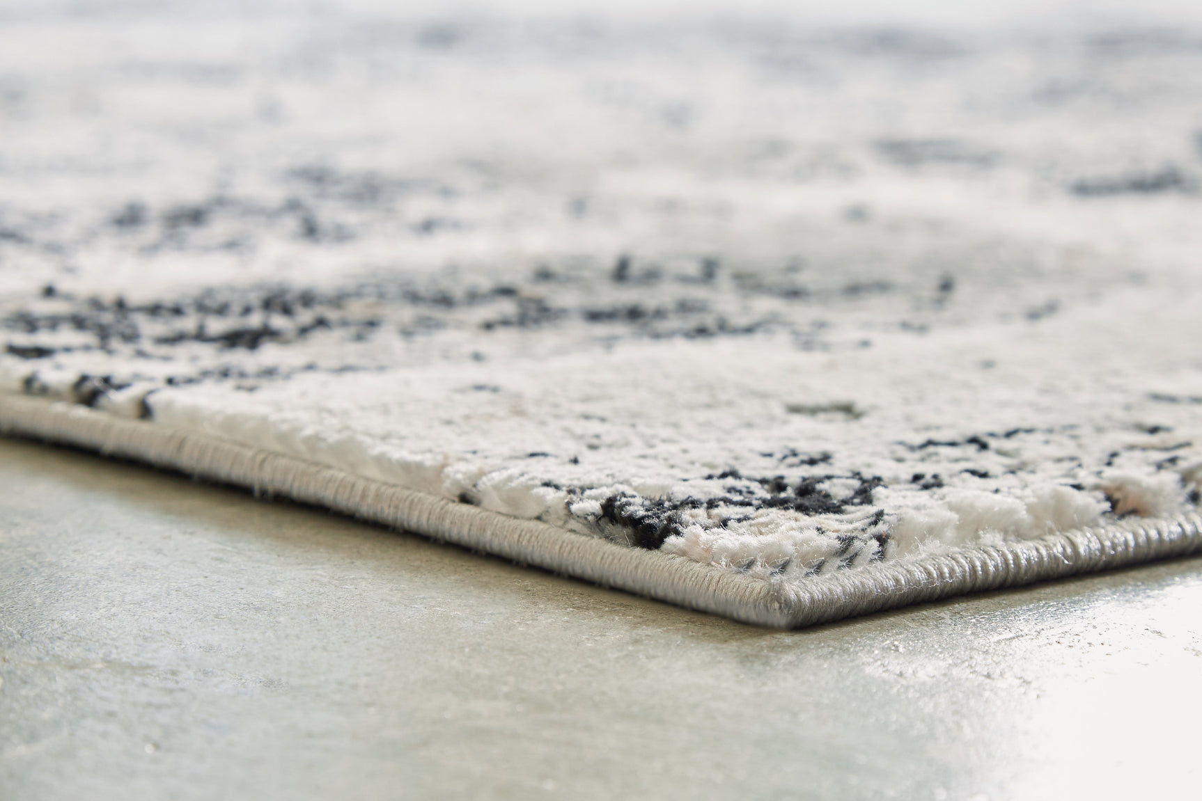 Langwell Black/Gray/White Extra Large Rug (Online Special Price) - Ornate Home