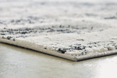 Langwell Black/Gray/White Extra Large Rug - Ornate Home