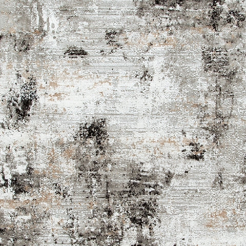 Langwell Black/Gray/White Large Rug (Online Special Price) - Ornate Home