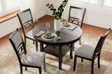 Langwest Brown Dining Table and 4 Chairs (Set of 5) (Online Special Price) - Ornate Home