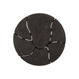 Lanita Smoked Truffle Accent Table - Ornate Home