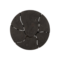 Lanita Smoked Truffle Accent Table - Ornate Home