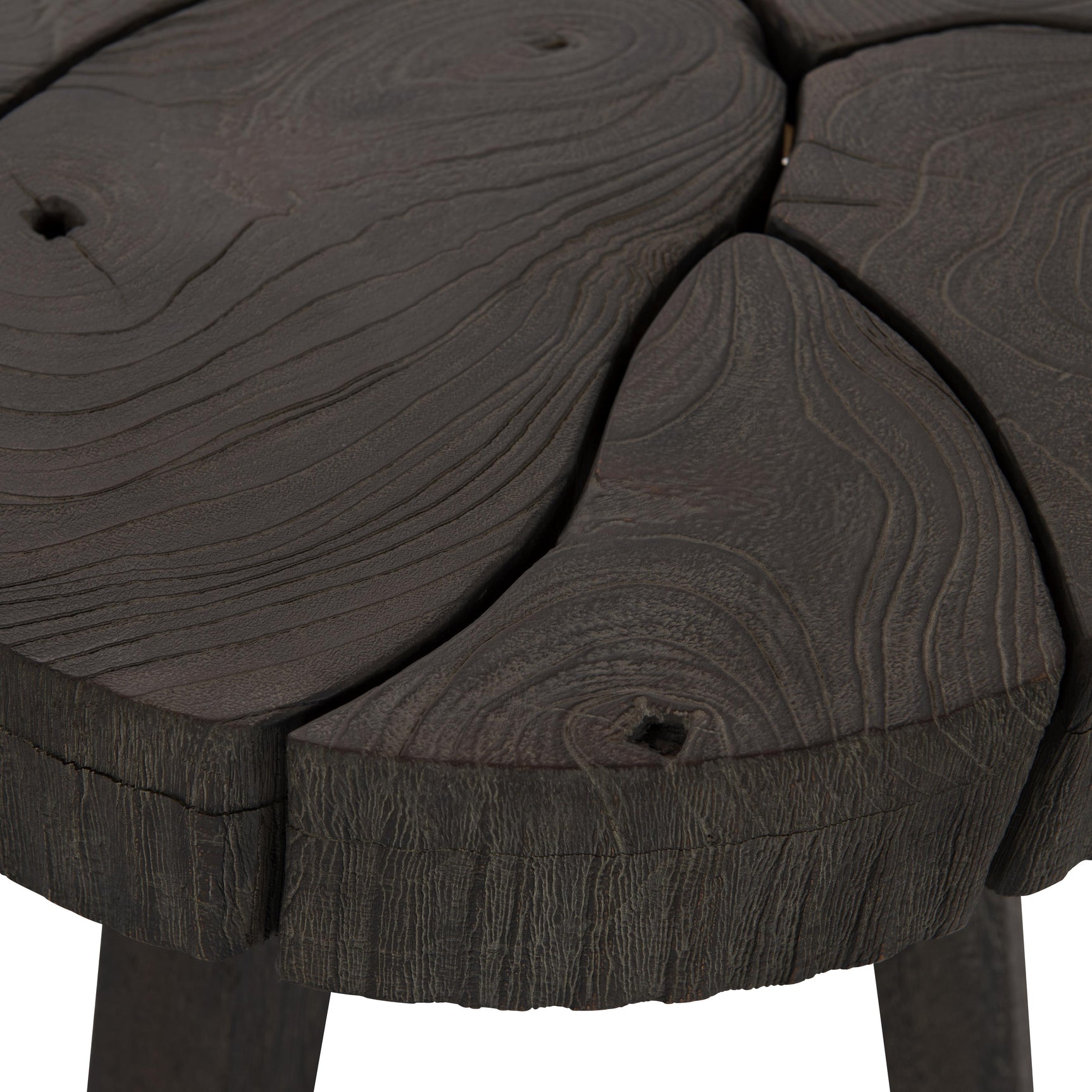 Lanita Smoked Truffle Accent Table - Ornate Home