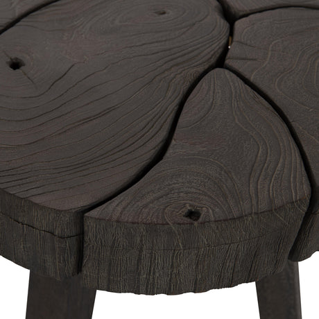 Lanita Smoked Truffle Accent Table - Ornate Home