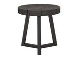 Lanita Smoked Truffle Side Table - Ornate Home