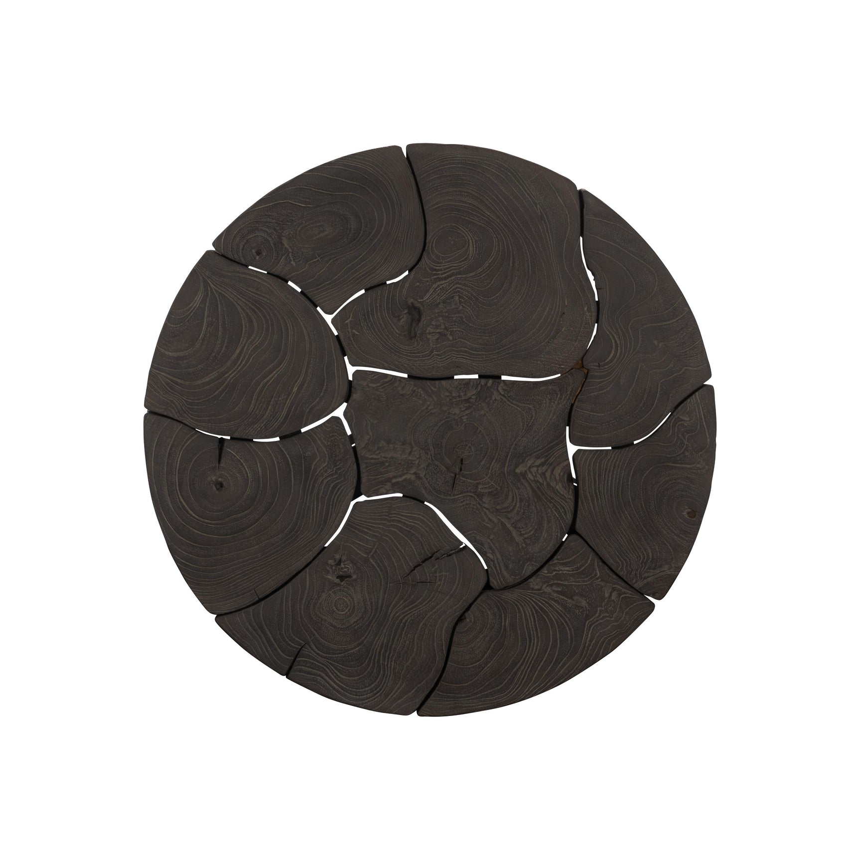 Lanita Smoked Truffle Side Table - Ornate Home