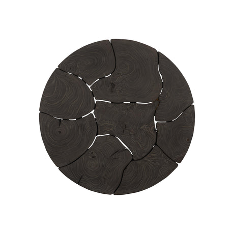 Lanita Smoked Truffle Side Table - Ornate Home