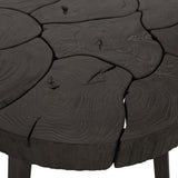 Lanita Smoked Truffle Side Table - Ornate Home