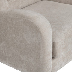 Lanna Cream/Gold Accent Chair - Ornate Home