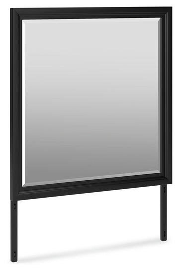 Lanolee Black Bedroom Mirror - Ornate Home