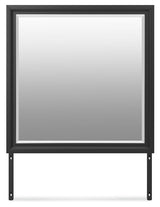 Lanolee Black Bedroom Mirror - Ornate Home