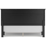 Lanolee Black California King Panel 4-Piece Bedroom Set (Online Special Price) - Ornate Home
