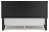 Lanolee Black California King Panel Bed, Dresser, Chest and 2 Nightstands (Online Special Price) - Ornate Home