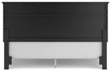 Lanolee Black California King Panel Bed (Online Special Price) - Ornate Home