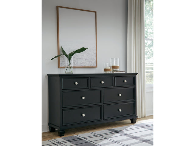 Lanolee Black Dresser (Online Special Price) - Ornate Home