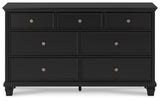 Lanolee Black Dresser (Online Special Price) - Ornate Home